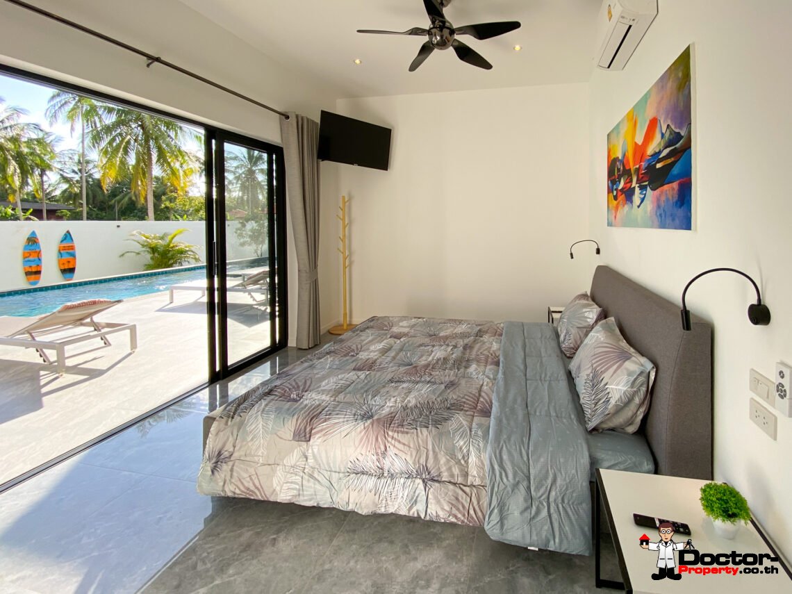 New 3 Bedroom Pool Villas near Beach – Laem Sor, Koh Samui – For Sale